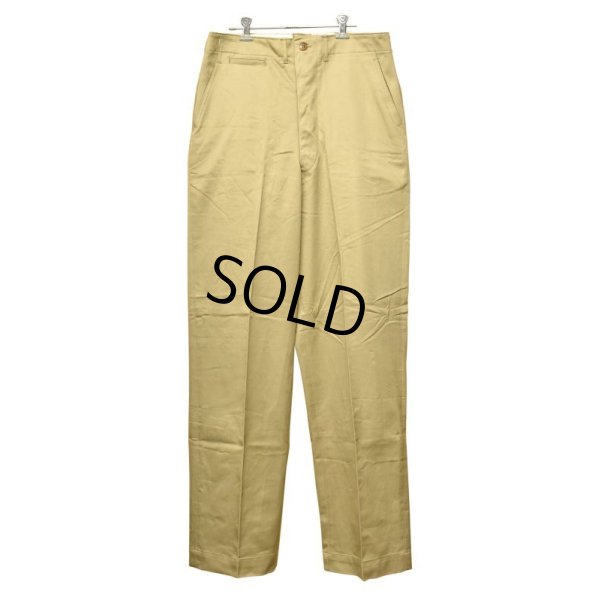画像2: 【50's】【デッドストック】【ビンテージ】U.S.ARMY【米軍実物】【45カーキ】【チノパンツ】【チノパン】【34×35】 