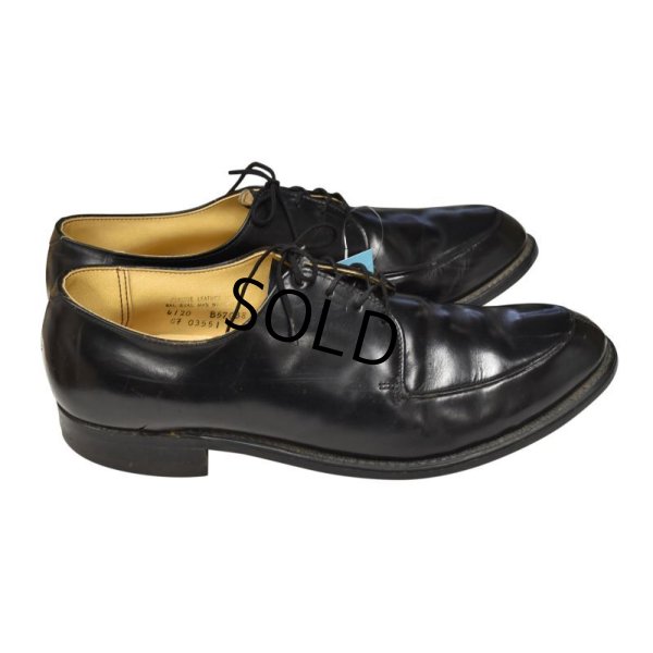 画像3: 70's〜【ビンテージ】【黒】【Uチップ】【モカシン】【レザーシューズ】【29cm程度】
