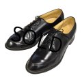 70's〜【ビンテージ】【黒】【Uチップ】【モカシン】【レザーシューズ】【29cm程度】 