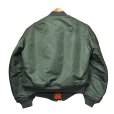 画像4: 【70's】【ビンテージ】【米軍実物】【USAF】【ALPHA INDUSTRIES】アルファ製【MA-1】【8279E】【サイズM】<br>  (4)