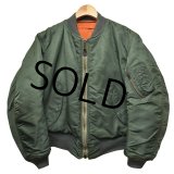 【70's】【ビンテージ】【米軍実物】【USAF】【ALPHA INDUSTRIES】アルファ製【MA-1】【8279E】【サイズM】  