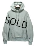 【Champion】【チャンピオン】【リバースウィーブ】【ミントブルー】【無地】【パーカー】【サイズＭ】 