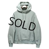 【Champion】【チャンピオン】【リバースウィーブ】【ミントブルー】【無地】【パーカー】【サイズＭ】 