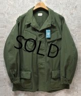  60's【ビンテージ】【米軍実物】U.S.ARMY【リップストップ】【ジャングルファティーグシャツ】【ファティーグジャケット】【L-R】 