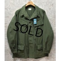  60's【ビンテージ】【米軍実物】U.S.ARMY【リップストップ】【ジャングルファティーグシャツ】【ファティーグジャケット】【L-R】 