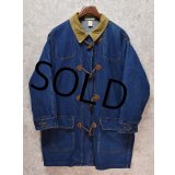 【ビンテージ】【VENEZIA】【トグル付きデニムコート】デニムジャケット【ダッフルコート】【サイズ18/20】 