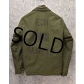 80's【ビンテージ】【米軍実物】U.S.NAVY【バックステンシル入り】【A-2】【デッキジャケット】【サイズＭ】 