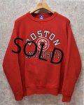 【USA製】ビンテージ【チャンピオン】【Champion】【前Ｖ】【赤】【ボストン大学】【Boston University】【カレッジスウェット】【サイズXL】 