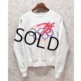 90's【USA製】【ビンテージ】【フルーツオブザルーム】【92′s MEN’S OLYMPIC MARATHON TRAILS]】【スウェット】【サイズM】 