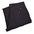 画像1: 【DOCKERS】ドッカーズ【紺】ハウンドトゥースチェック【2タックスラックス】【34ｘ30】<br> (1)