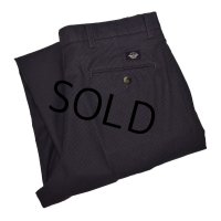 【DOCKERS】ドッカーズ【紺】ハウンドトゥースチェック【2タックスラックス】【34ｘ30】 