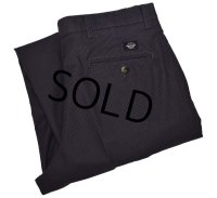 【DOCKERS】ドッカーズ【紺】ハウンドトゥースチェック【2タックスラックス】【34ｘ30】 