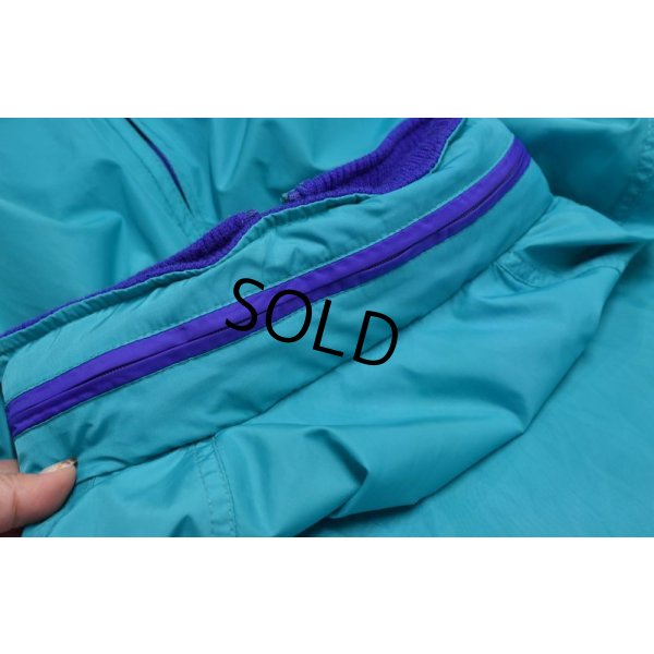 画像6: 【ビンテージ】【WOOLRICH】【ウールリッチ】【エメラルドグリーン×紫】【蛍光オレンジ】 【ナイロンジャケット】【サイズXL】