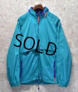 【ビンテージ】【WOOLRICH】【ウールリッチ】【エメラルドグリーン×紫】【蛍光オレンジ】 【ナイロンジャケット】【サイズXL】 