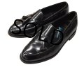 ビンテージ【FLORSHEIM】【フローシャイム】【ロイヤルインペリアル】【黒】【タッセルローファー】【9 1/2 EEE】【27.5cm程度】 