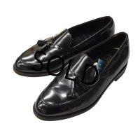 ビンテージ【FLORSHEIM】【フローシャイム】【ロイヤルインペリアル】【黒】【タッセルローファー】【9 1/2 EEE】【27.5cm程度】 