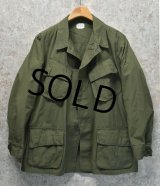  70's【ビンテージ】【米軍実物】【リップストップ】【ジャングルファティーグジャケット】【ファティーグジャケット】【M-short】 