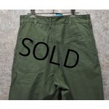 50's〜【ビンテージ】【米軍実物】USMC【P58】P-58【ユーティリティパンツ】【W32程度】 