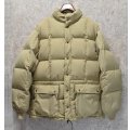 80s~【USA製】【ビンテージ】【Eddie Bauer】【エディーバウアー】【ベージュ】【ダウンジャケット】【サイズＸＬ】 