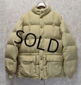 80s~【USA製】【ビンテージ】【Eddie Bauer】【エディーバウアー】【ベージュ】【ダウンジャケット】【サイズＸＬ】 