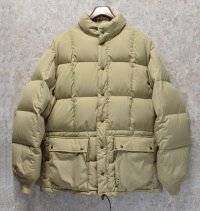 80s~【USA製】【ビンテージ】【Eddie Bauer】【エディーバウアー】【ベージュ】【ダウンジャケット】【サイズＸＬ】 