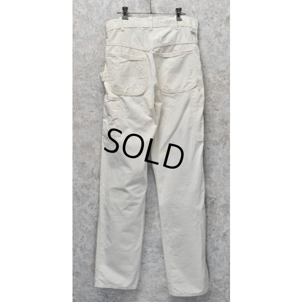 画像4: 【USA製】【ビンテージ】【生成り】【タロン42ジップ】【ペインターパンツ】【ワークパンツ】【W32程度】