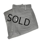 デッドストック【USA製】【ビンテージ】【LEVI'S】【リーバイス】【グレー】【519】【コーデュロイパンツ】【サイズ32×32】 