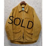 USA製【ビンテージ】【Ideal】アイディール【ベージュ】【ジップアップ】【ハンティングジャケット】 
