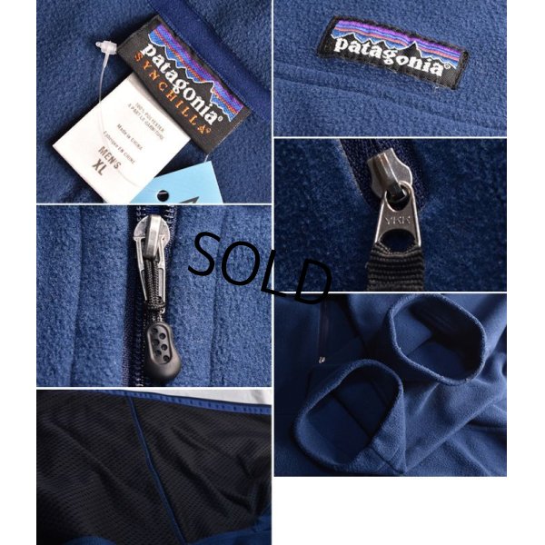 画像2: 【パタゴニア】patagonia【紺】【シンチラフリース】フルジップ【フリースジャケット】【サイズXL】 