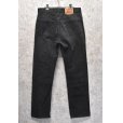 画像4: 【USA製】【ビンテージ】【LEVI'S】【リーバイス５０５】505【黒】【デニムパンツ】ブラックデニム【34ｘ32】 