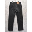 画像4: 【USA製】【ビンテージ】【LEVI'S】【リーバイス５０５】505【黒】【デニムパンツ】ブラックデニム【34ｘ32】 