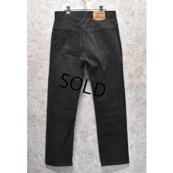 画像4: 【USA製】【ビンテージ】【LEVI'S】【リーバイス505】505【黒】【デニムパンツ】ブラックデニム【34x32】