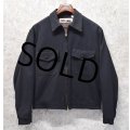 60’s【デッドストック】【ビンテージ】【TROYブランケットライナー付き】【コットンウィップコードワークジャケット】【ジップアップブルゾン】【US38】 