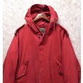 【ビンテージ】【POLO COUNTRY】ポロカントリー【ラルフローレン】【赤】【M51タイプ】フィッシュテイルパーカー【モッズパーカー】レディース古着【レディースS】 