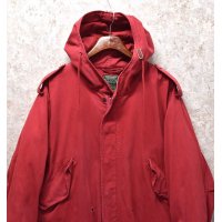 【ビンテージ】【POLO COUNTRY】ポロカントリー【ラルフローレン】【赤】【M51タイプ】フィッシュテイルパーカー【モッズパーカー】レディース古着【レディースS】 