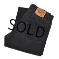 【USA製】【ビンテージ】【LEVI'S】【リーバイス５０５】505【黒】【デニムパンツ】ブラックデニム【34ｘ32】 