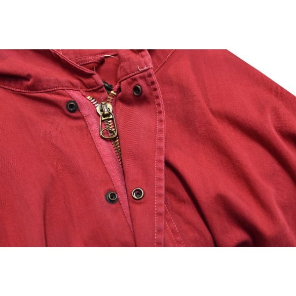 画像5: 【ビンテージ】【POLO COUNTRY】ポロカントリー【ラルフローレン】【赤】【M51タイプ】フィッシュテイルパーカー【モッズパーカー】レディース古着【レディースS】 