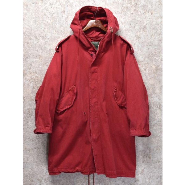 画像3: 【ビンテージ】【POLO COUNTRY】ポロカントリー【ラルフローレン】【赤】【M51タイプ】フィッシュテイルパーカー【モッズパーカー】レディース古着【レディースS】 