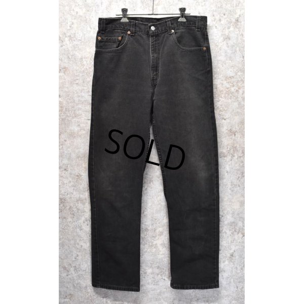 画像2: 【USA製】【ビンテージ】【LEVI'S】【リーバイス５０５】505【黒】【デニムパンツ】ブラックデニム【34ｘ32】 
