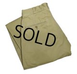 【60's】【ビンテージ】米軍実物【U.S.ARMY】【チノパンツ】【チノパン】【33ｘ31】 