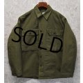 40's【ビンテージ】【米軍実物】U.S.ARMY【M-43】【HBT】【13スターボタン】【ジャケット】ユーティリティシャツ【36R】 