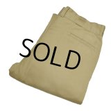 【ビンテージ】【L.L.Bean】【エルエルビーン】【裏地付き】【チノパンツ】【ベージュ】【W35程度】 