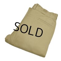 【ビンテージ】【L.L.Bean】【エルエルビーン】【裏地付き】【チノパンツ】【ベージュ】【W35程度】 