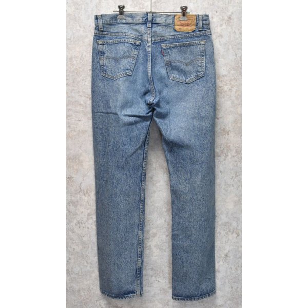 画像5: 【ビンテージ】【USA製】【LEVI'S】【リーバイス501】501【ケミカルウォッシュ】【デニムパンツ】【33x33】
