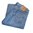 画像1: 【ビンテージ】【USA製】【LEVI'S】【リーバイス５０１】501【ケミカルウォッシュ】【デニムパンツ】【33x33】<br> (1)