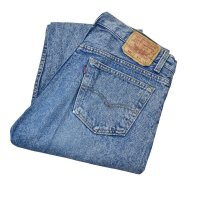 【ビンテージ】【USA製】【LEVI'S】【リーバイス５０１】501【ケミカルウォッシュ】【デニムパンツ】【33x33】 