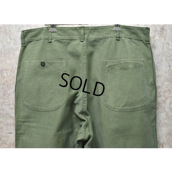 画像6: 50's【ビンテージ】【米軍実物】USMC【P-58】【ユーティリティーパンツ】【W37程度】