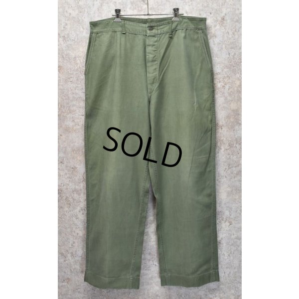 画像3: 50's【ビンテージ】【米軍実物】USMC【P-58】【ユーティリティーパンツ】【W37程度】