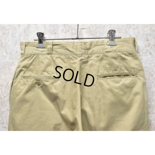 画像5: 【60's】【ビンテージ】米軍実物【U.S.ARMY】【チノパンツ】【チノパン】【32x31】