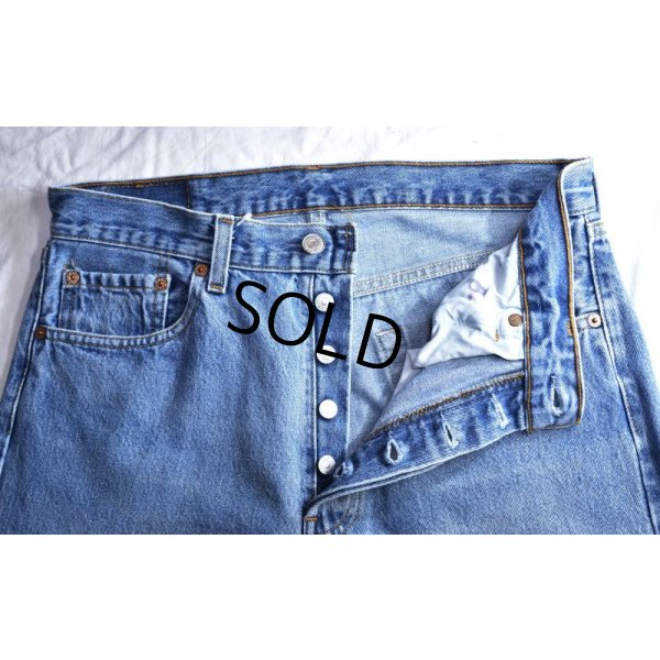 画像5: 【90's】【USA製】【ビンテージ】【LEVI'S】【リーバイス501】501【デニムパンツ】【32x34】